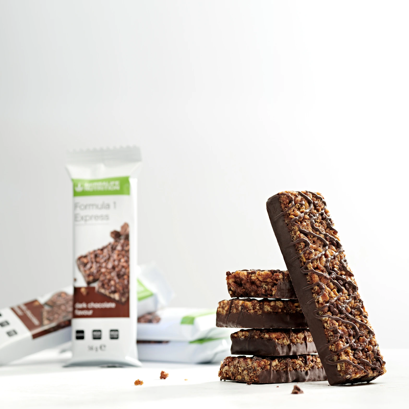 Herbalife Formula 1 Express Dark Chocolate meal replacement bars
