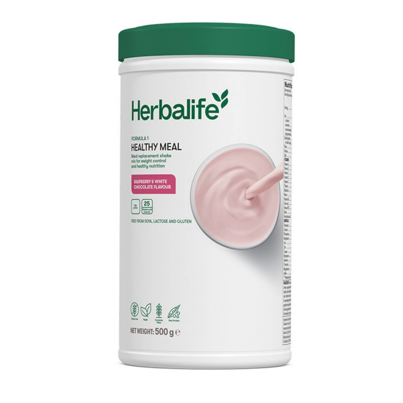 Herbalife Formula 1 Healthy Meal Raspberry & White Chocolate Flavour 500g