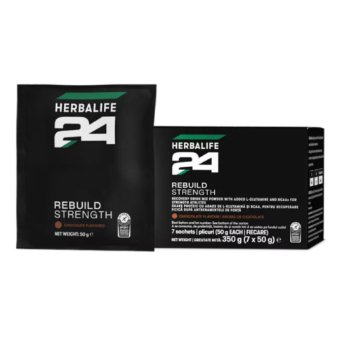 Herbalife Rebuild Strength Sachets Chocolate 350 g (7 x 50 g)
