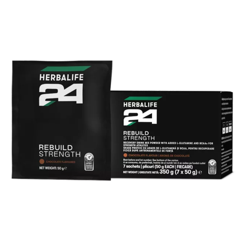 Herbalife Rebuild Strength Sachets Chocolate 350 g (7 x 50 g)